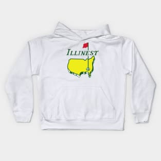 The Illinest Golfer Kids Hoodie